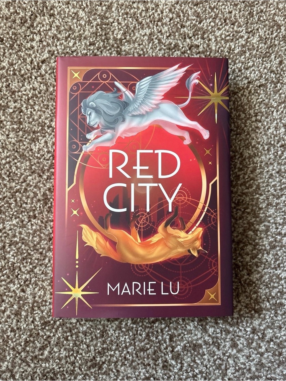 owlcrate red city by marie lu